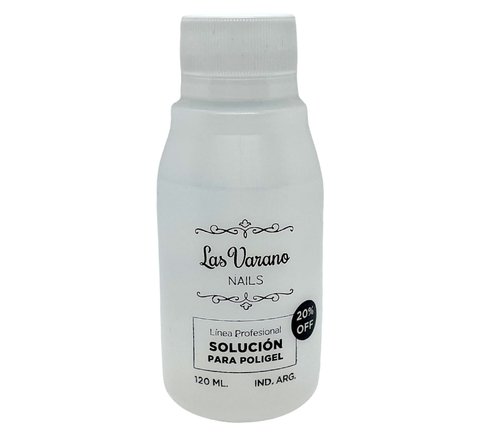 solucion para polygel las varano